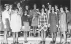 1968 Homecoming Queen and Court