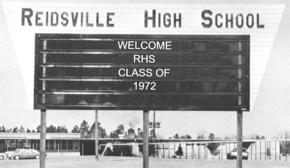 Sign in Front of the Old High School